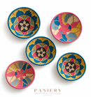 PANIERY — Handwoven Wall Art Collection | Set of 5