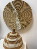 Large Sweetgrass Basket – Statement Wall Piece (60 cm)