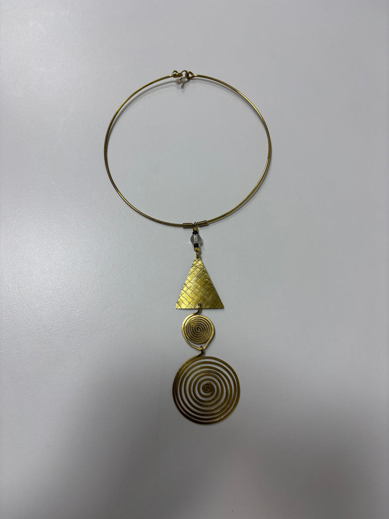 Handmade Brass Necklace