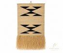 Paniery Nomad Fringe Wall Hanging – Handcrafted Rwandan Fiber Art