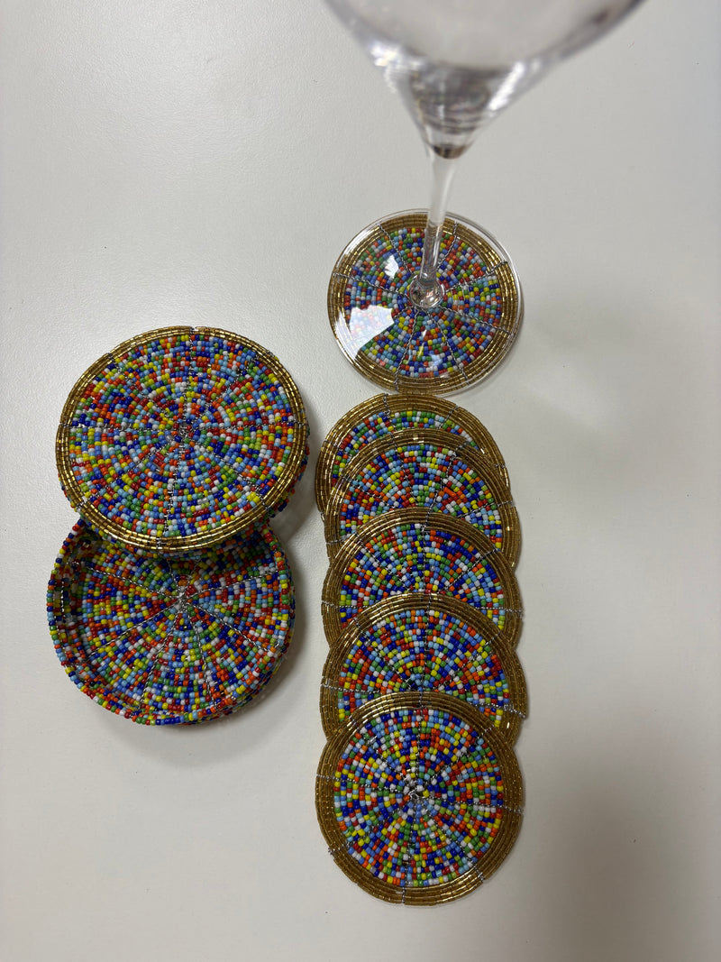 Beaded Coasters