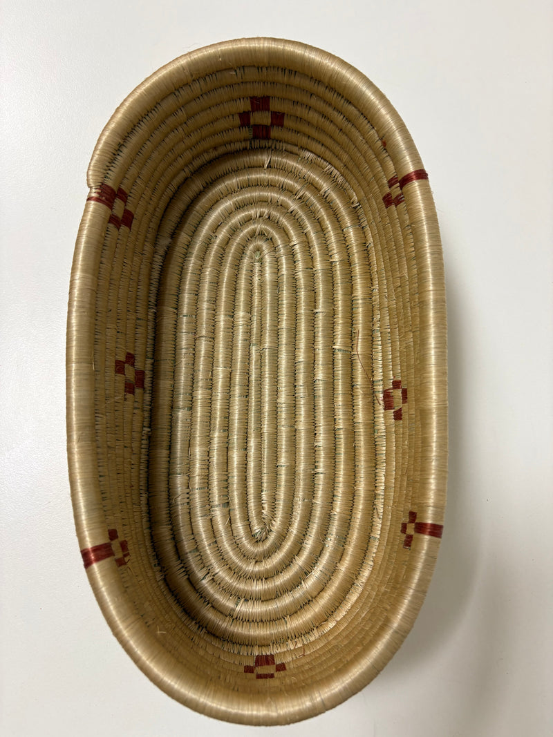 Oval Handwoven Basket