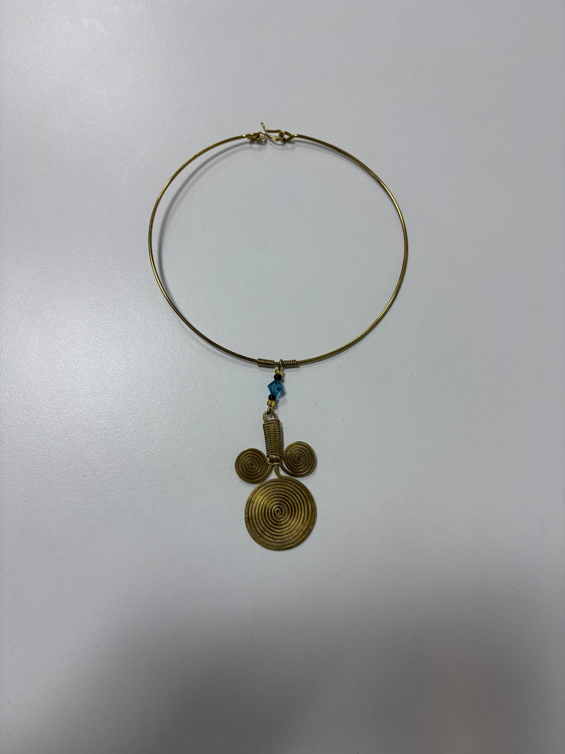 Handmade Brass Necklace