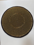 Leather Beaded  Placemats