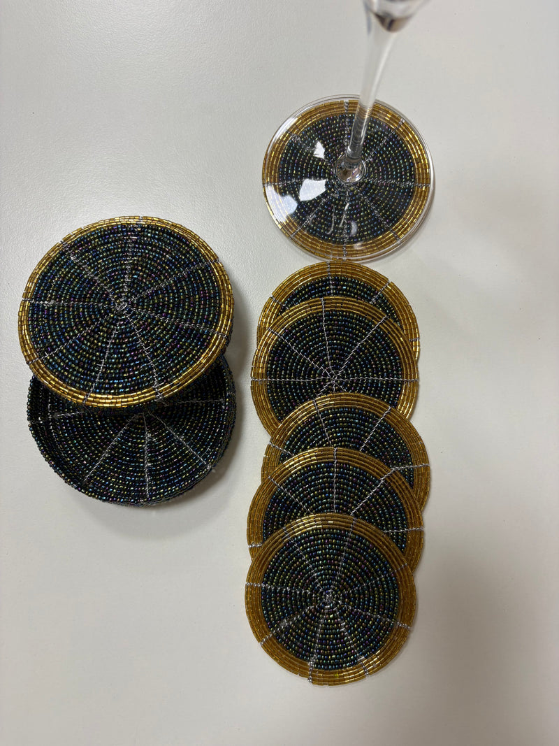 Beaded Coasters
