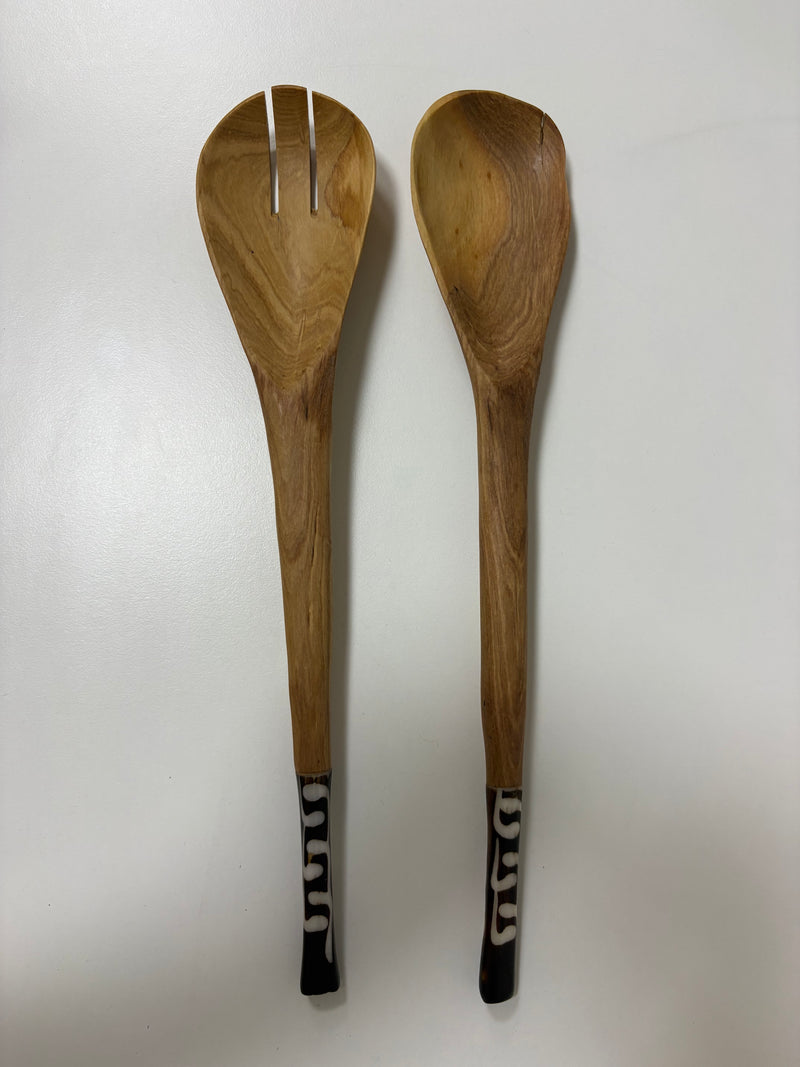 Set  Wooden Kitchen Spoon