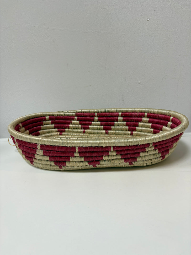 Oval Handwoven Basket