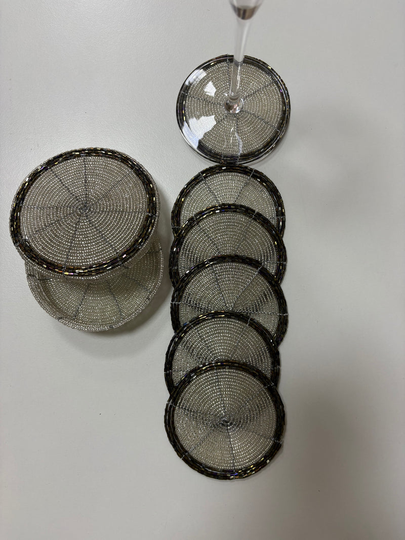 Beaded Coasters