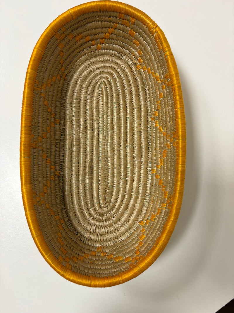 Oval Handwoven Basket