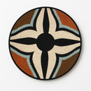 Paniery Signature – Eclipse | Oversized Handwoven Wall Art (80 cm)