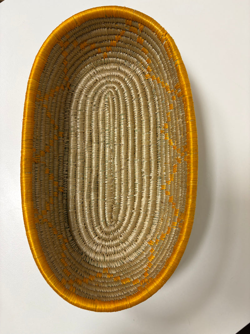 Oval Handwoven Basket