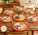 Handwoven Senegalese Placemats – Set of 6 | PANIERY