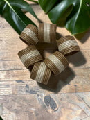 Handwoven Napkin Rings – Minimal Table Elegance