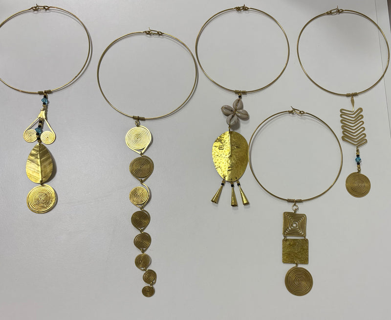 Handmade Brass Necklace