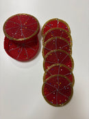 Beaded Coasters