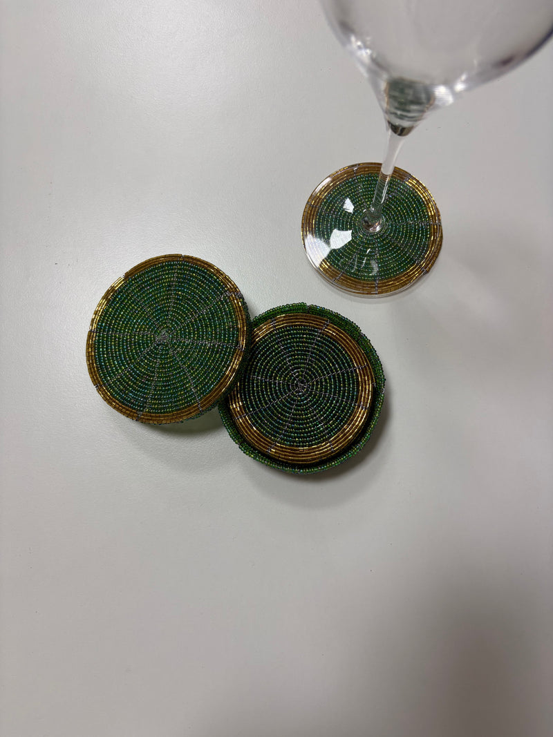 Beaded Coasters