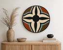 Paniery Signature – Eclipse | Oversized Handwoven Wall Art (80 cm)