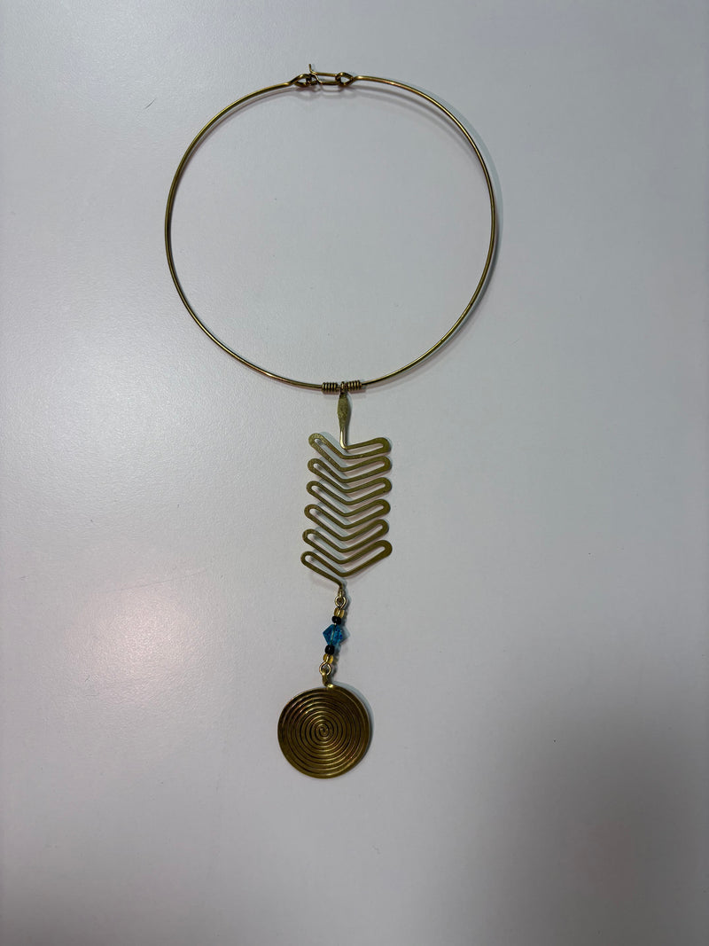 Handmade Brass Necklace