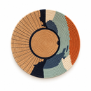 Paniery Signature – Eclipse | Oversized Handwoven Wall Art (80 cm)