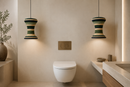 Kigali Woven Pendant Light – Sage & Indigo Edition