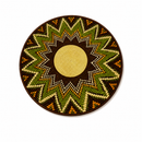 Paniery Signature – Eclipse | Oversized Handwoven Wall Art (80 cm)