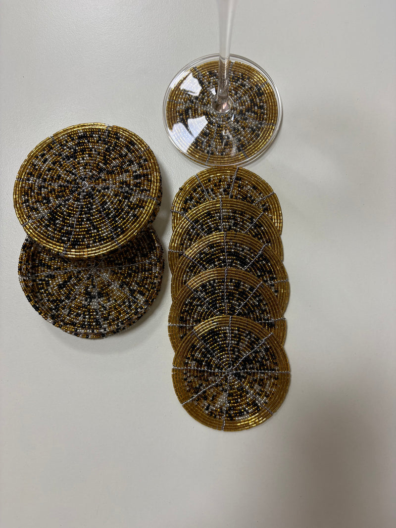 Beaded Coasters
