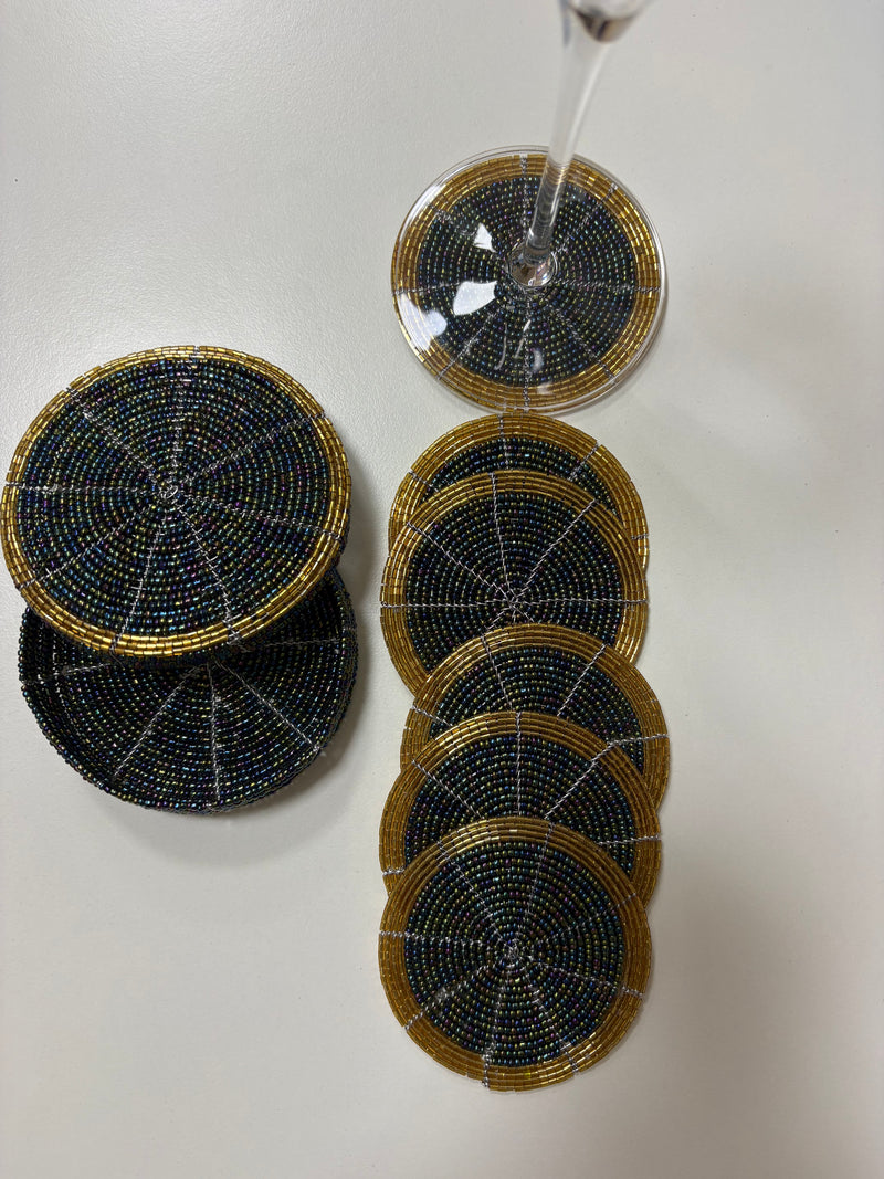 Beaded Coasters