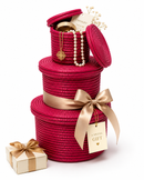 Handwoven Pink Storage Basket Set – Handmade in Rwanda