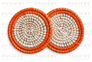Handwoven Coasters – Set of 2 | PANIERY