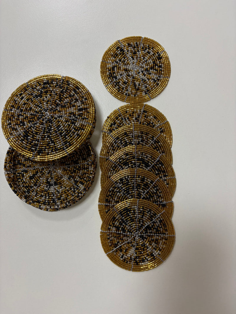 Beaded Coasters