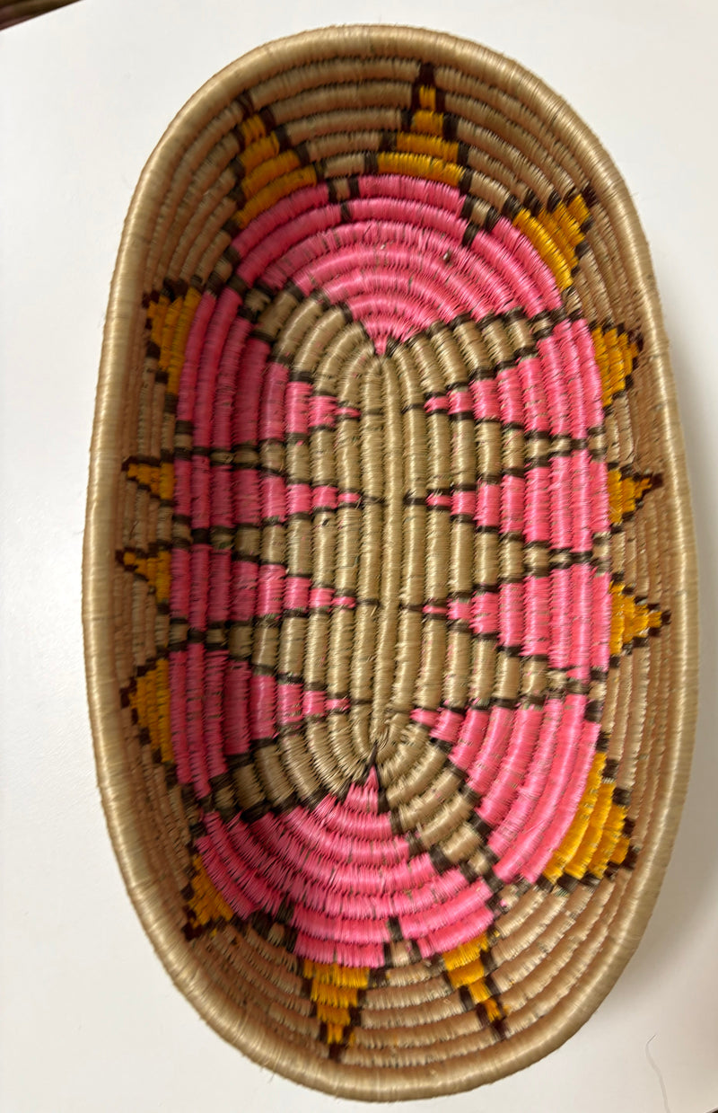 Oval Handwoven Basket