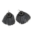 Handwoven Sisal Earrings – Rwanda Statement Piece