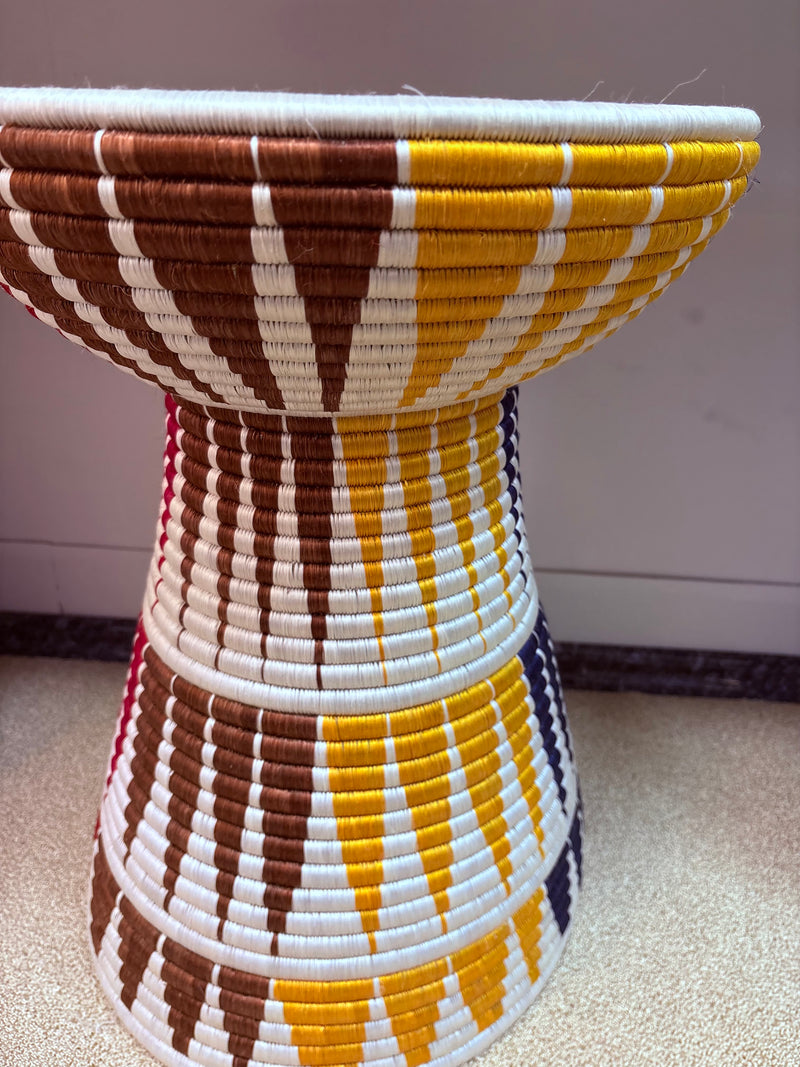 Handwoven Side Table
