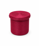 Handwoven Pink Storage Basket Set – Handmade in Rwanda
