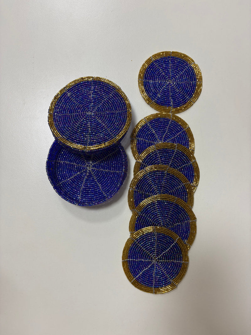 Beaded Coasters