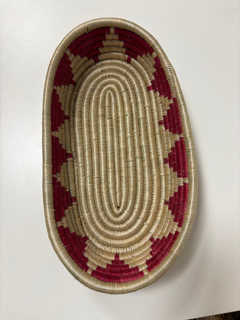 Oval Handwoven Basket