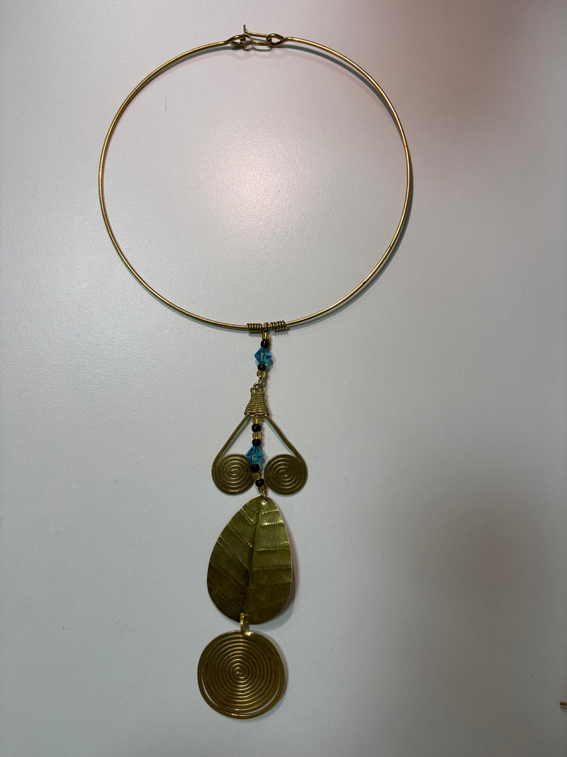 Handmade Brass Necklace