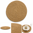 Handwoven Placemats – Natural Table Art Piece