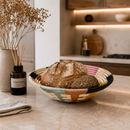 Handwoven Rwanda Wall Bowls Collection – 25 cm