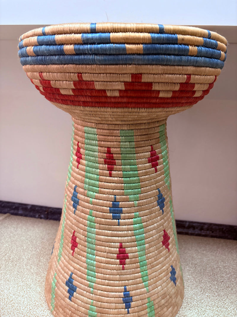 Handwoven Side Table