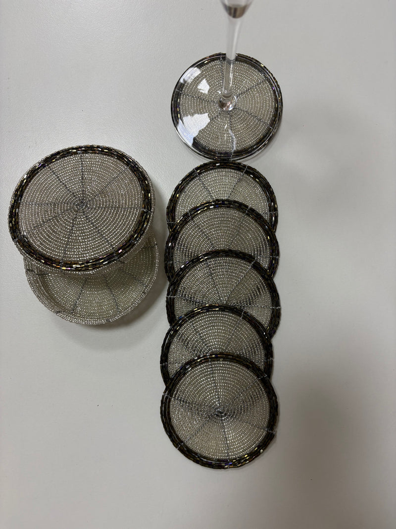 Beaded Coasters