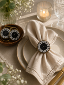Handmade African Beaded Napkin Rings – Elegant Table Décor