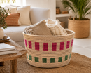 Extra Large Bicycle Basket – Handwoven in Senegal
