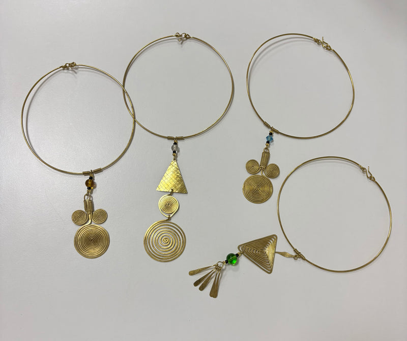 Handmade Brass Necklace
