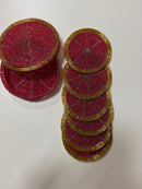 Beaded Coasters