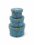 Maasai Beaded Jewelry Boxes – Handmade Luxury Gift Set from Kenya