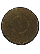 Leather & Beaded Placemats – Handcrafted Table Art
