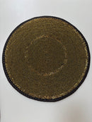 Leather Beaded  Placemats