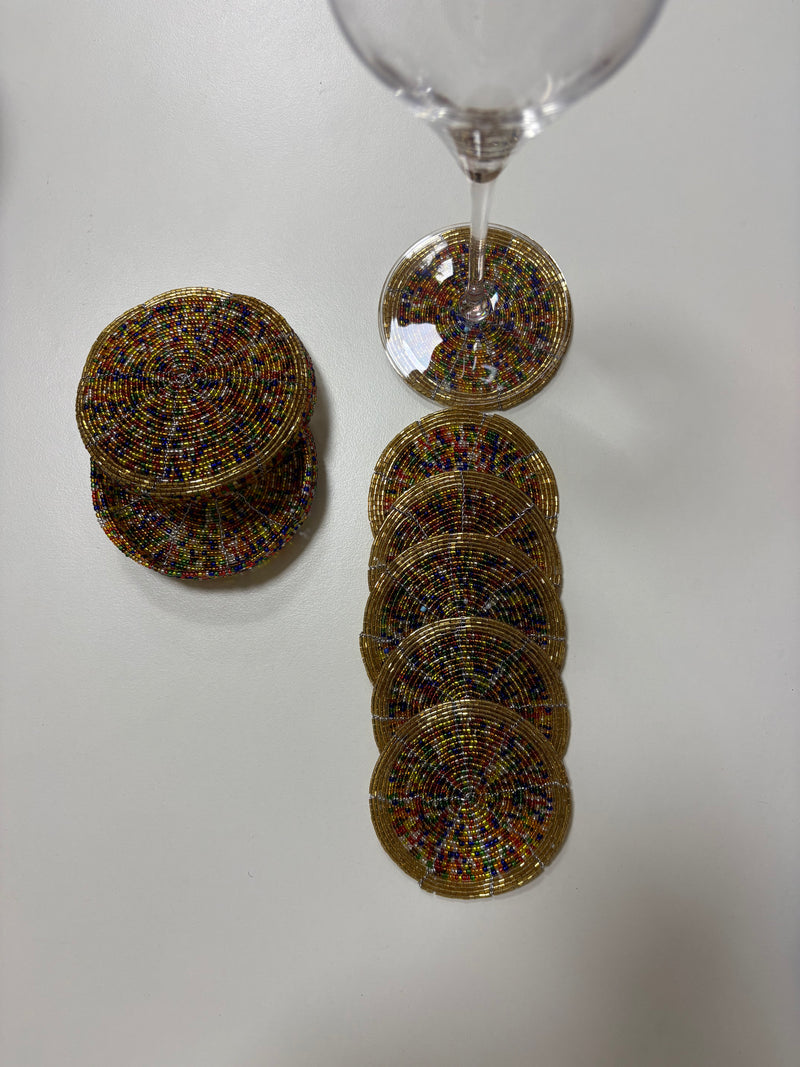 Beaded Coasters