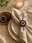 Handmade African Beaded Napkin Rings – Elegant Table Décor